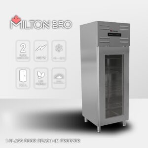 1 GLASS DOOR REACH-IN FREEZER
