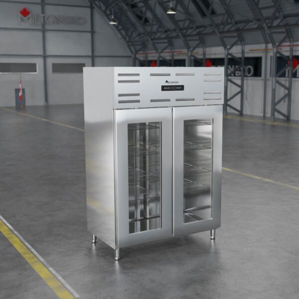 2 GLASS DOOR REACH-IN REFRIGERATOR