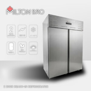 2 DOOR REACH-IN REFRIGERATOR
