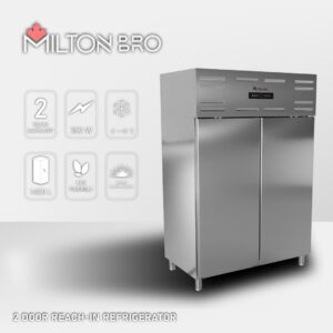 2 DOOR REACH-IN REFRIGERATOR