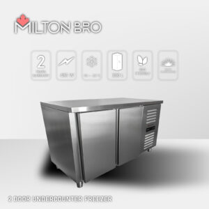 2 DOOR UNDERCOUNTER FREEZER