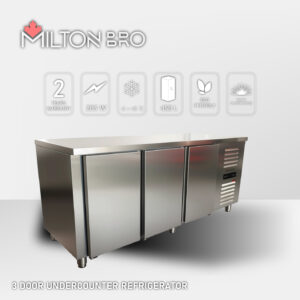 3 DOOR UNDERCOUNTER REFRIGERATOR