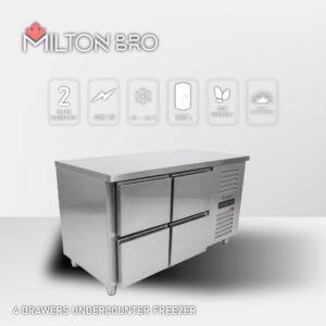 4 DRAWERS UNDERCOUNTER FREEZER