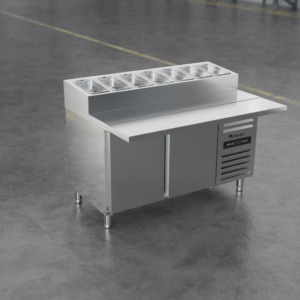 2 Door Refrigerated Salad Preparation Table - Extended