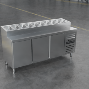 3 Door Refrigerated Salad Preparation Table
