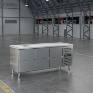 6 Drawer Under-Counter Freezer